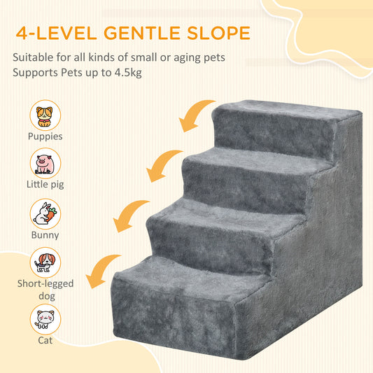 Four-Step Dog Stairs