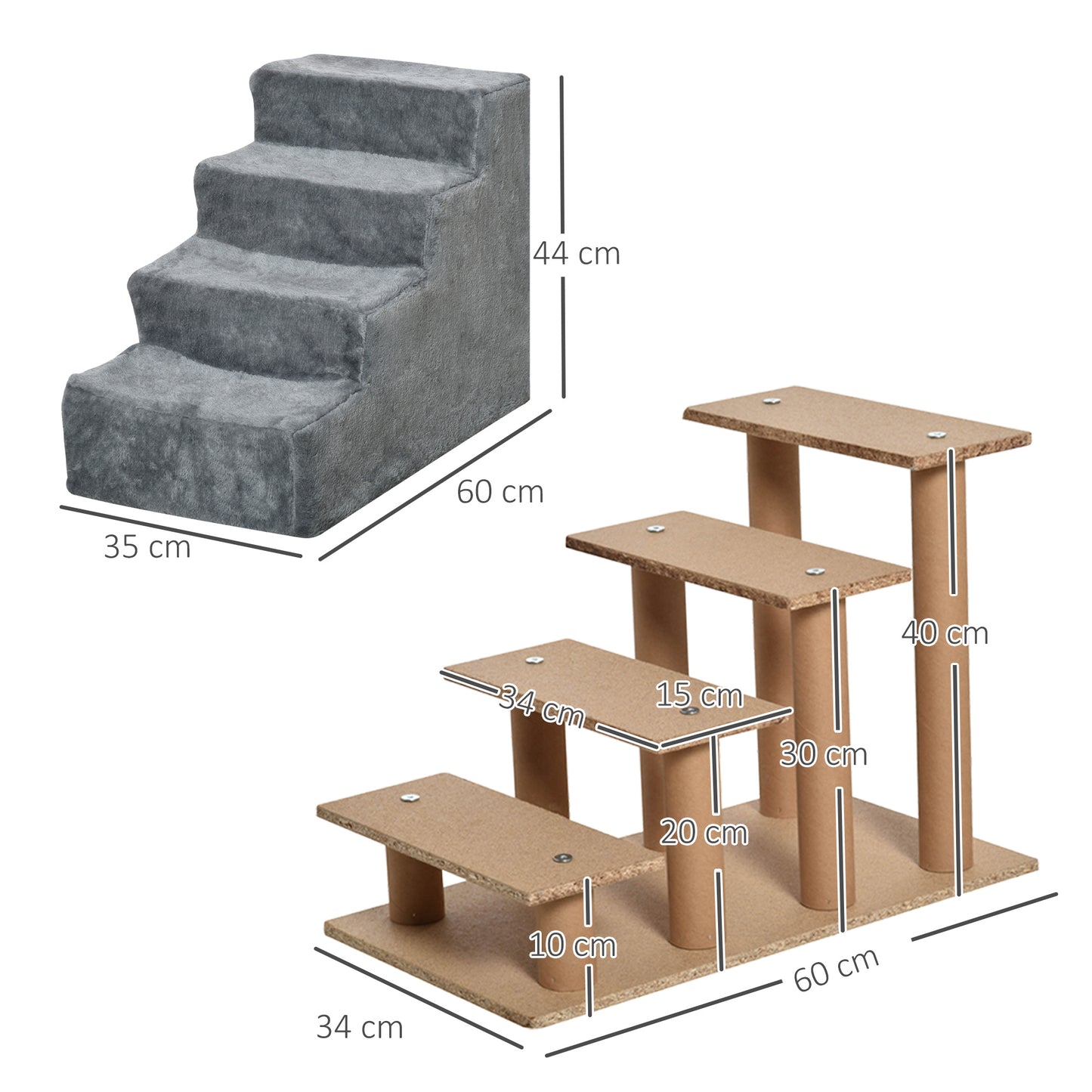 Four-Step Dog Stairs